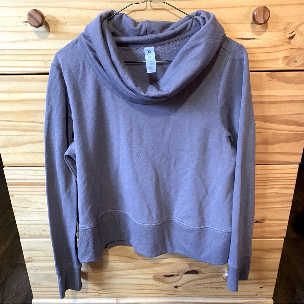 Cowl Neck Pullover M